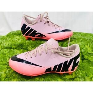 Nike Mercurial Vapor 15 Club Fg Mg 'Pink Foam Black' kids 5.5 Y